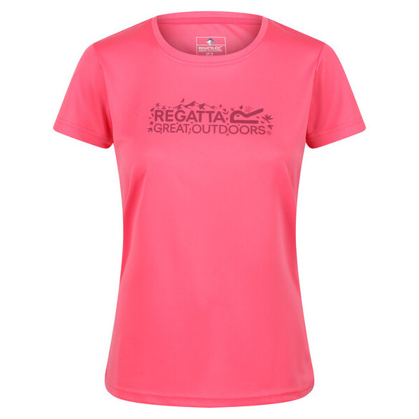 Tricou femei Regatta Womens Fingal VI roz