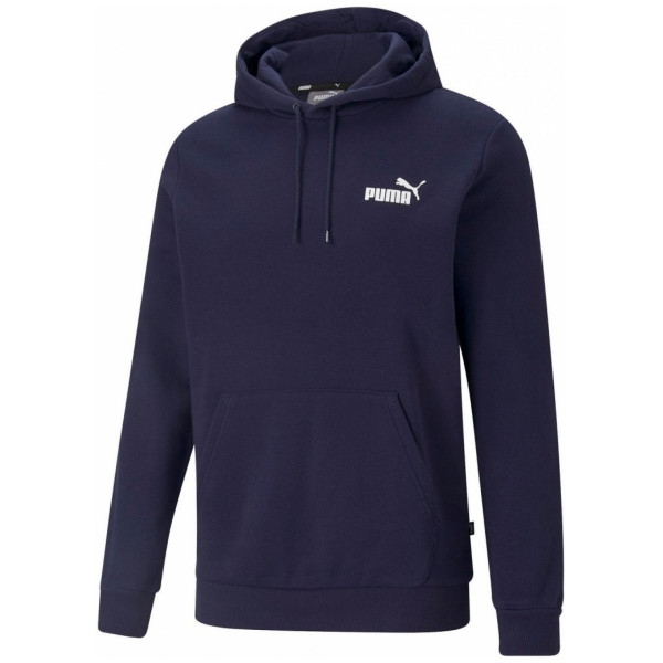 Hanorac bărbați Puma ESS Small Logo Hoodie TR albastru Blue