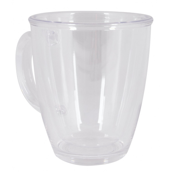 Cană termică Bo-Camp Thermo mug 340 ml transparentă