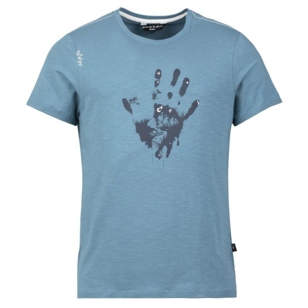 Tricou bărbați Chillaz Hand albastru deschis