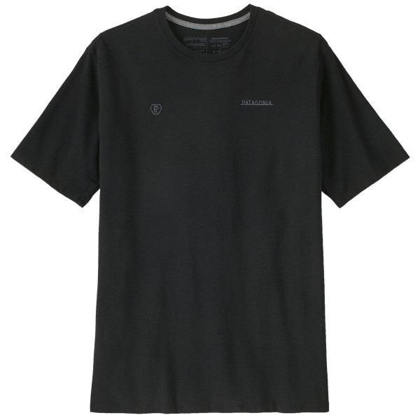 Tricou bărbați Patagonia Forge Mark Responsibili Tee negru