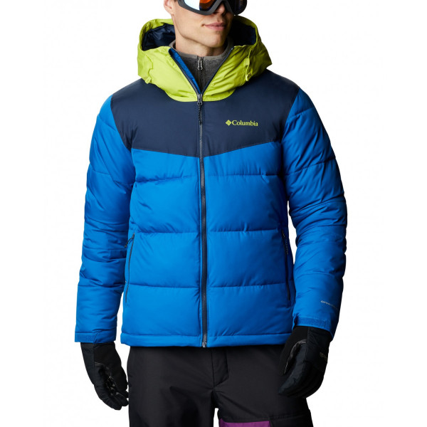 Geacă bărbați Columbia Iceline Ridge Jacket albastru BrightIndigoCollegiateNavyBrightC