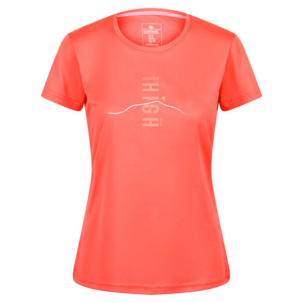 Tricou femei Regatta Womens Fingal VI portocaliu/