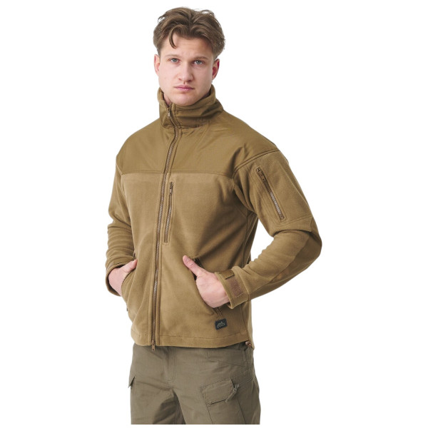 Geacă bărbați Helikon-Tex Classic Army Jacket - Fleece maro dechis Coyote