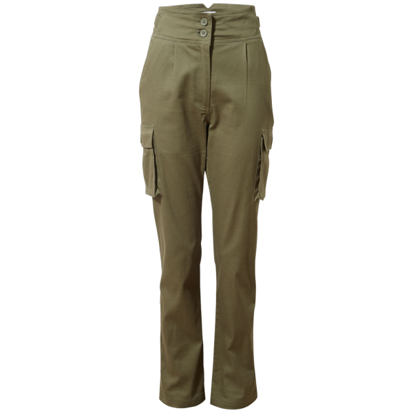 Pantaloni femei Craghoppers Araby Trouser verde Wild Olive