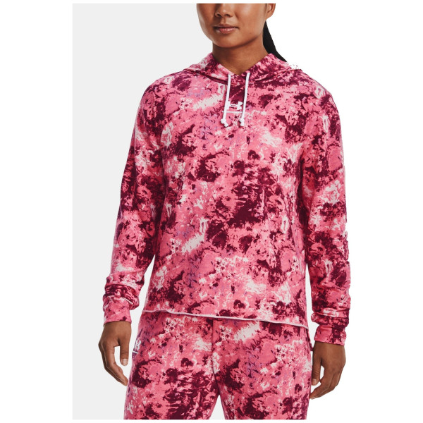 Hanorac femei Under Armour Rival Terry Print Hoodie