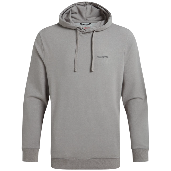 Hanorac bărbați Craghoppers NosiLife Tagus Hooded Top gri Soft Grey Marl