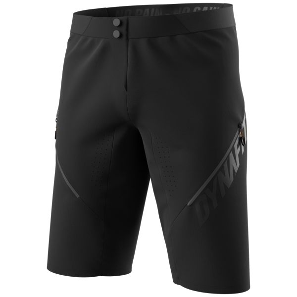 Pantaloni scurți de ciclism bărbați Dynafit Ride Light Dst Shorts M negru/alb black out