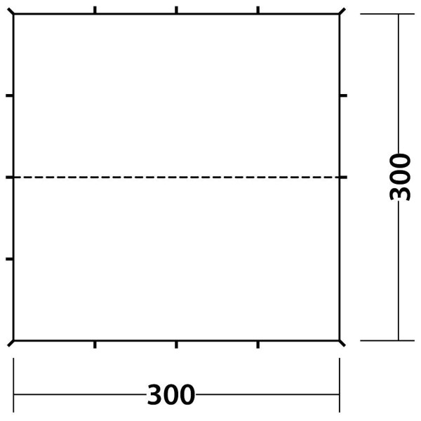 Adăpost Robens Tarp 3 x 3 m