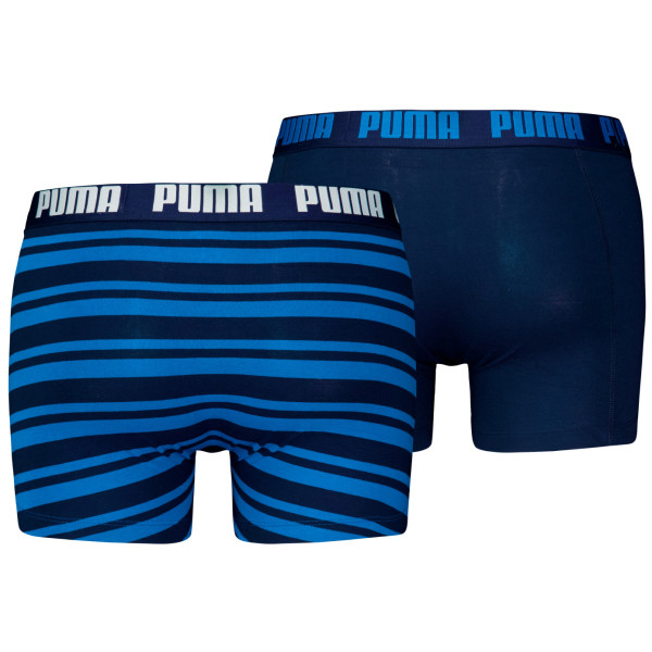 Boxeri bărbați Puma Everyday Striped Boxers 2P