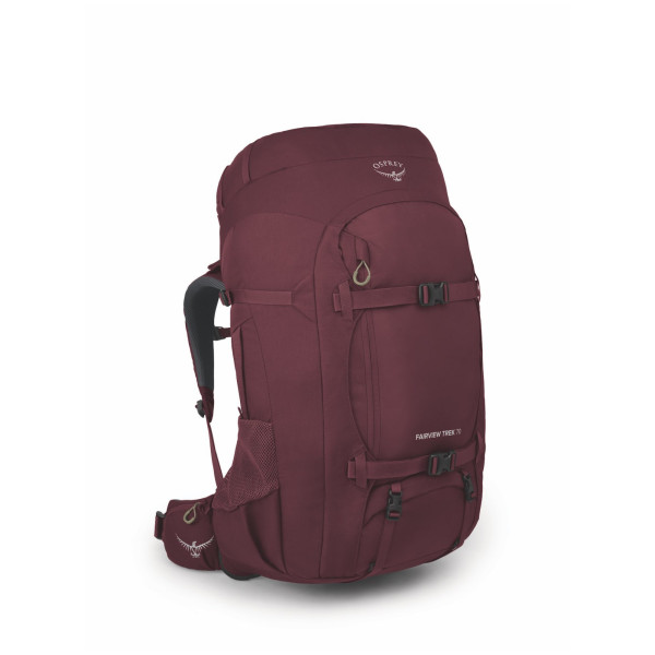 Rucsac turistic femei Osprey Fairview Trek 70 roșu