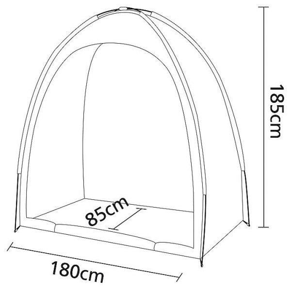 Tendă Bo-Camp Bike Shelter