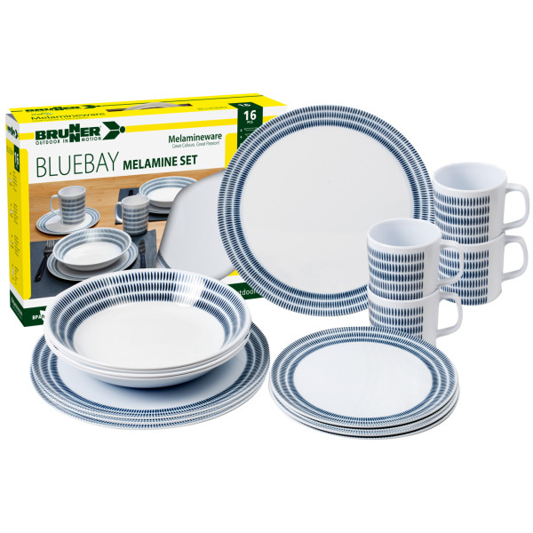 Set de veselă Brunner Melamine Set Bluebay