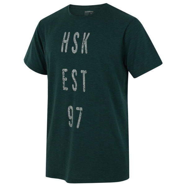 Tricou bărbați Husky Tingl M verde închis