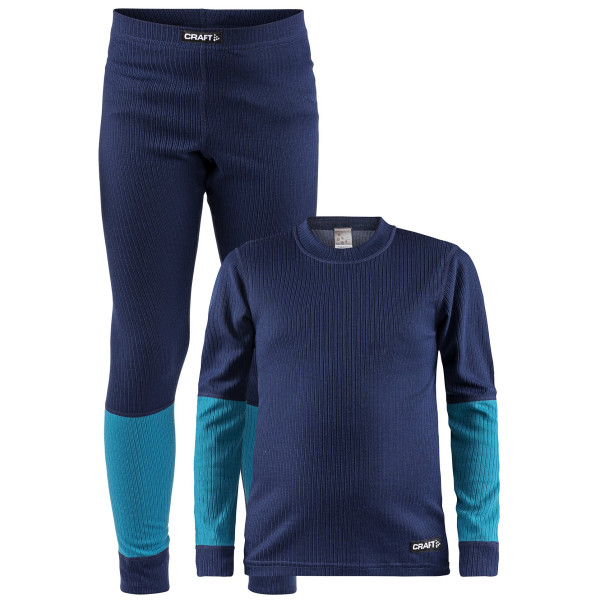 Set pt. copii Craft Baselayer JR albastru