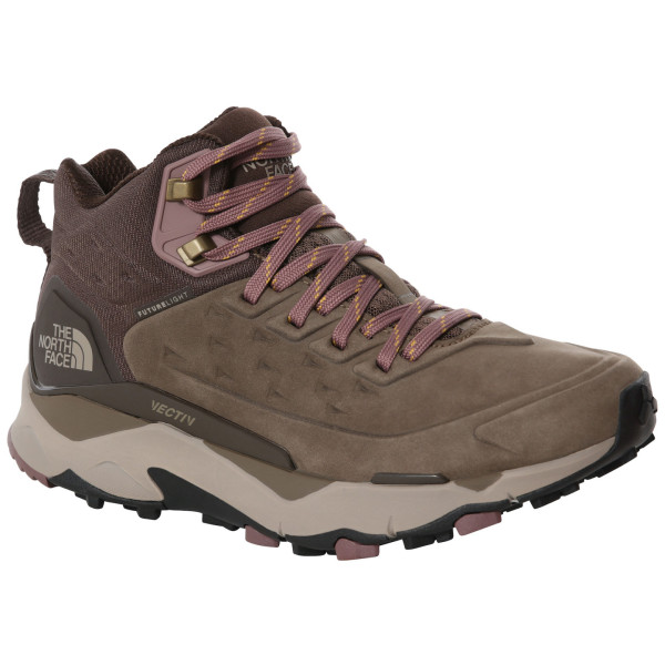 Încălțăminte femei The North Face Vectiv Exploris Mid Futurelight Leather maro