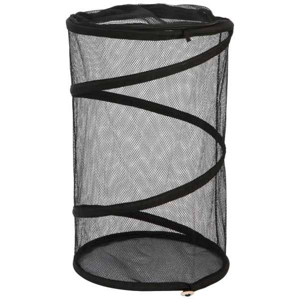 Coș de rufe Bo-Camp Laundry bag Pop-Up Mesh negru Black