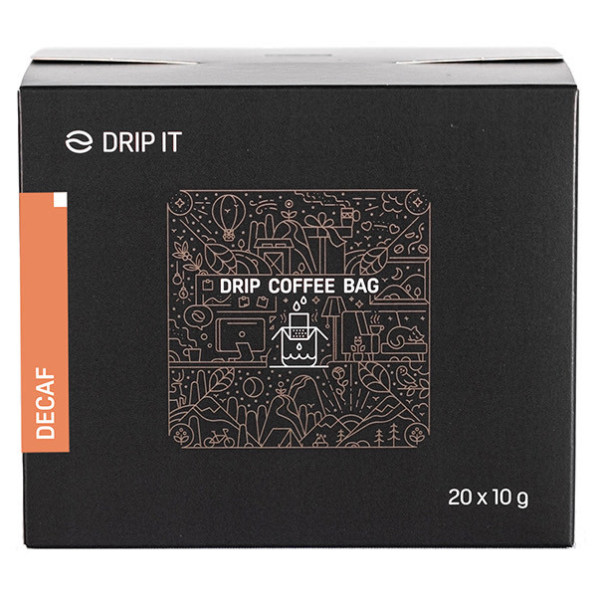 Cafea Drip it Colombia Huila (cafea fără cofeină) 20 x 10 g