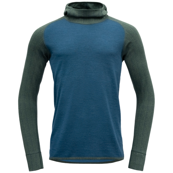 Tricou funcțional bărbați Devold Kvitegga Merino 230 Hoodie Man