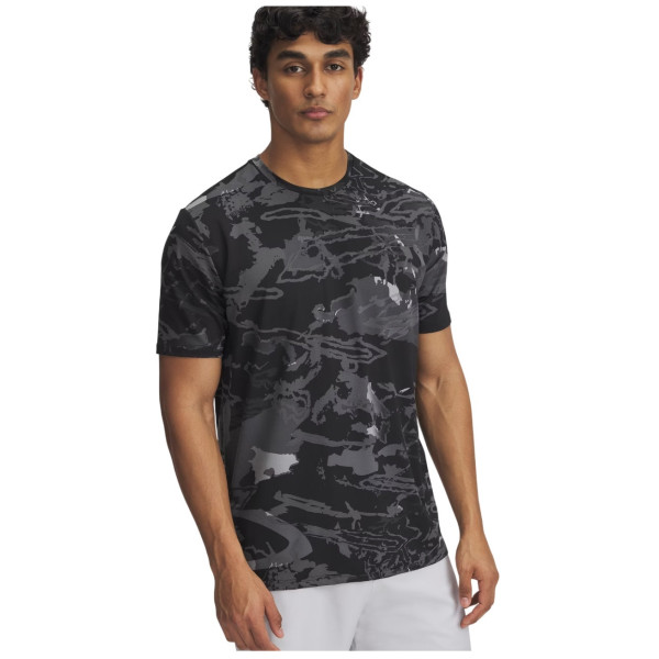 Tricou bărbați Under Armour Vanish Energy Printed SS negru Black / Anthracite / Black