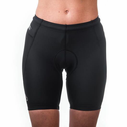 Pantaloni scurți de ciclism femei Sensor Cyklo Entry True Black