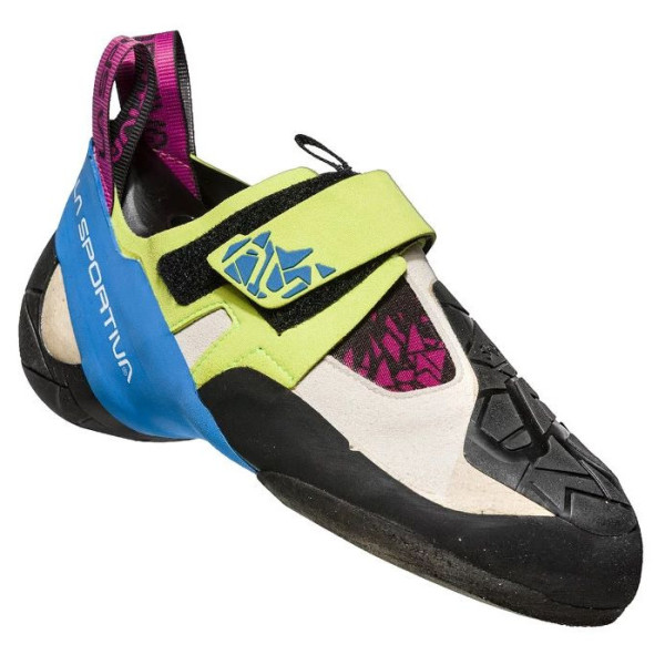 Espadrile femei La Sportiva Skwama Woman galben/albastru Apple Green/Cobalt Blue