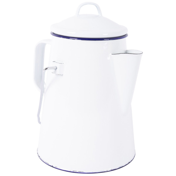 Fierbător Bo-Camp Tea kettel enamel alb/albastru white/blue