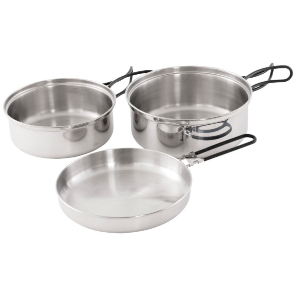 Veselă Easy Camp Tour Cook Set argintiu