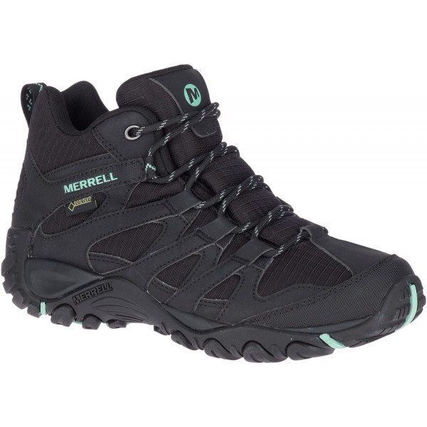 Încălțăminte turistică femei Merrell Claypool Sport Mid Gtx negru/albastru