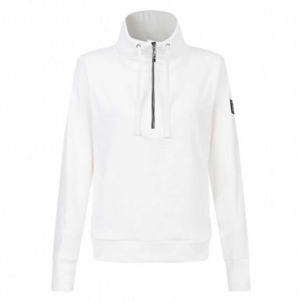 Hanorac femei Dare 2b Glint Sweater alb BlancDeBlanc