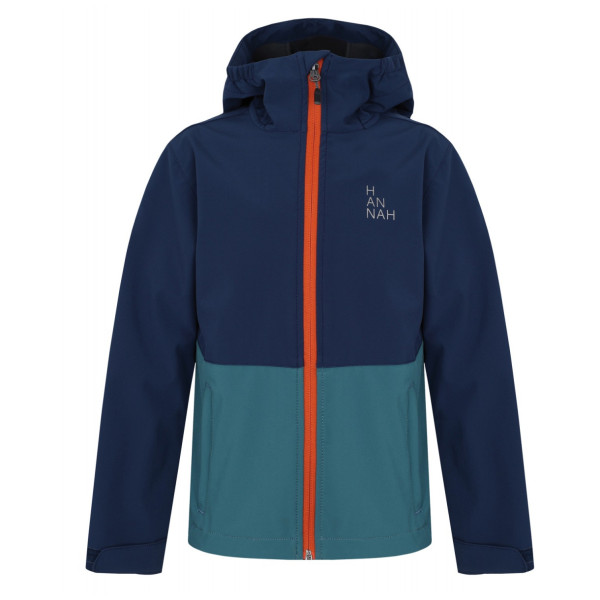 Geacă softshell copii Hannah Wat Jr albastru insignia blue/hydro