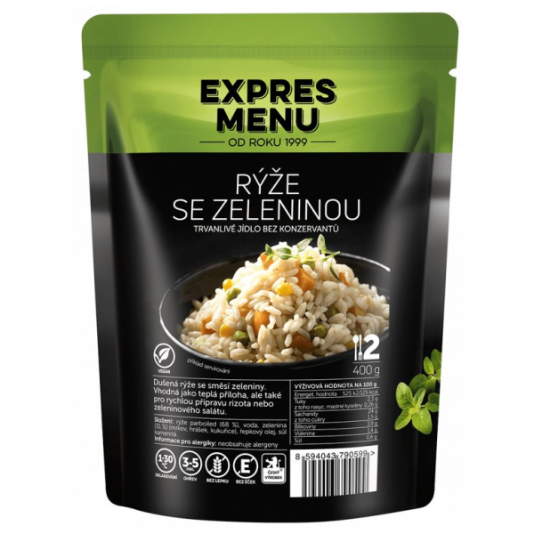 Fel principal Expres menu Orez cu legume 500 g