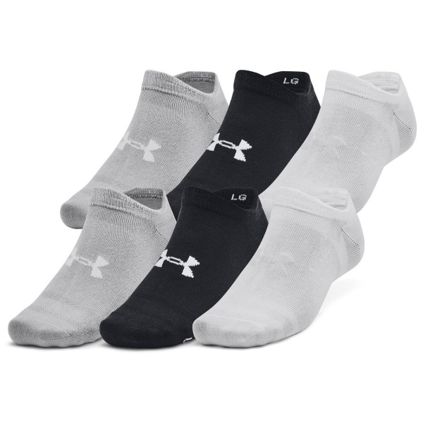 Șosete Under Armour Essential No Show 6pk culori mix blk