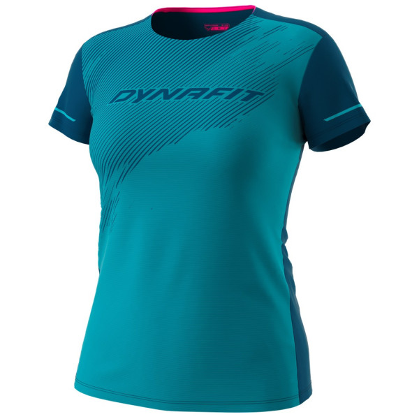 Tricou funcțional femei Dynafit Alpine 2 W S/S Tee albastru