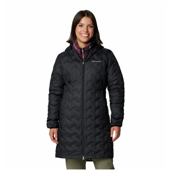 Geacă lungă de iarnă femei Columbia Delta Ridge™ II Long Down Jacket negru Black