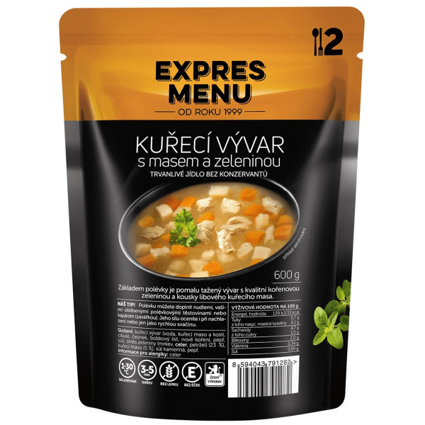 Supă Expres menu Supă de pui cu legume