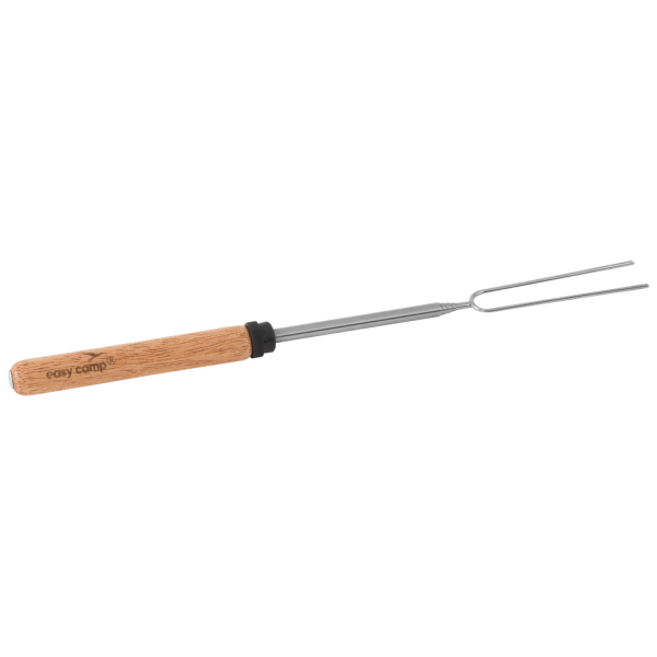 Furculiță pentru grătar Easy Camp Campfire Grill Fork maro/argintiu