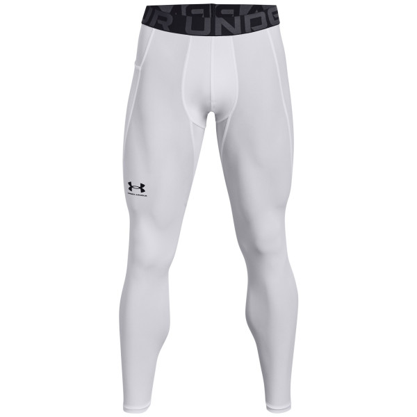 Colanți bărbați Under Armour HG Armour Leggings alb White/Black