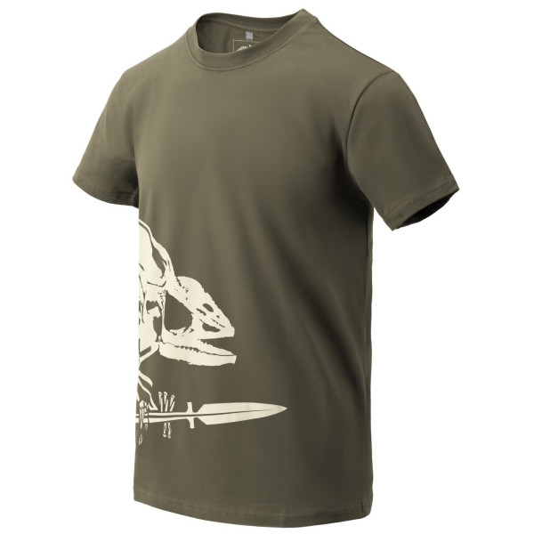 Tricou bărbați Helikon-Tex T-Shirt (Full Body Skeleton) verde Olive Green