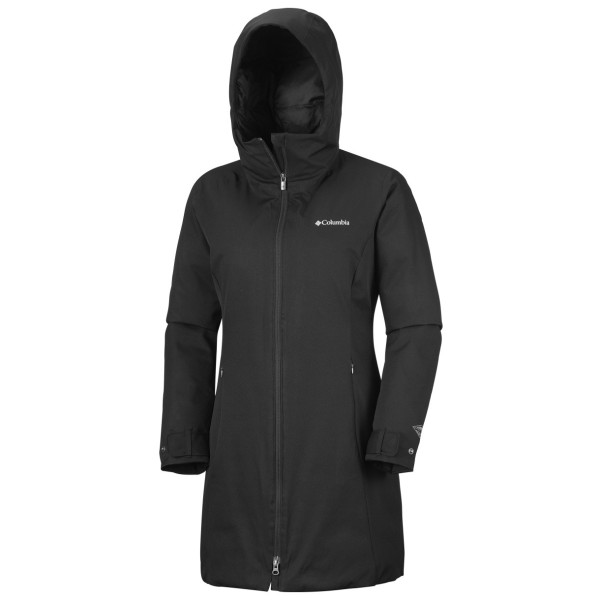 Geacă lungă femei Columbia Autumn Rise Mid Jacket negru Black