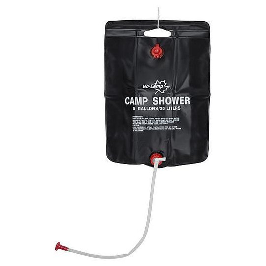 Duș Bo-Camp Camp shower 20l negru