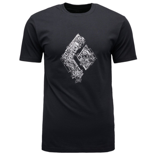 Tricou bărbați Black Diamond M Engineered Diamond Ss Tee