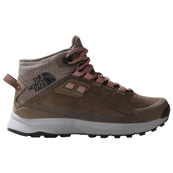 Încălțăminte femei The North Face W Cragstone Leather Mid Wp maro BIPARTISAN BROWN/MELDGREY