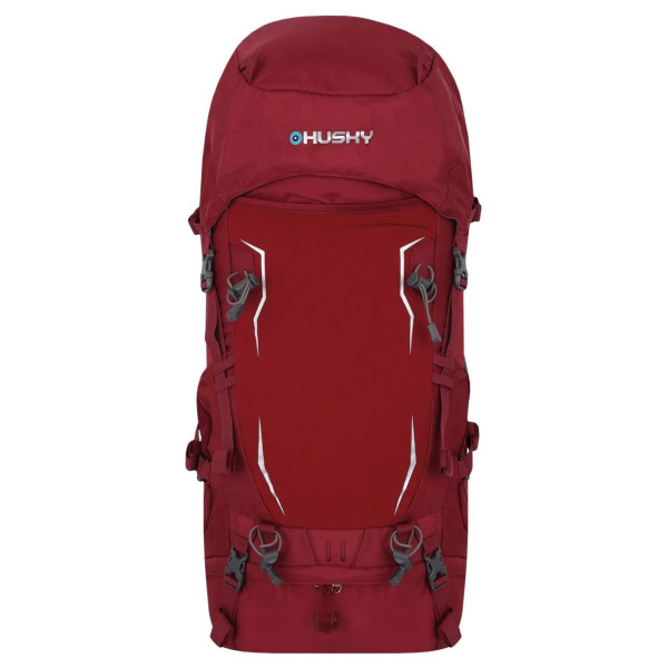 Rucsac Husky Rony 50 L roșu bordo