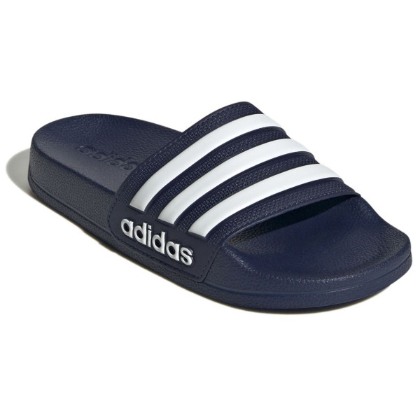 Papuci copii Adidas Adilette Shower K albastru închis Dkblue/Ftwwht/Dkblue