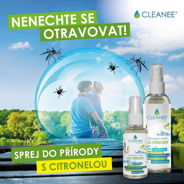 Spray CLEANEE ECO Spray de citronela 50 ml