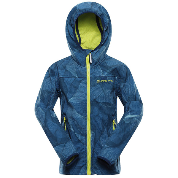 Geacă softshell copii Alpine Pro Hooro albastru vallarta blue