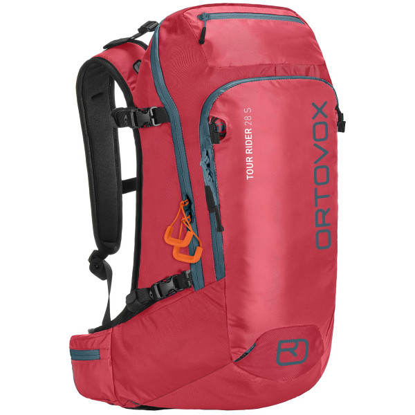 Rucsac Ortovox Tour Rider 28 S vínová Hot coral