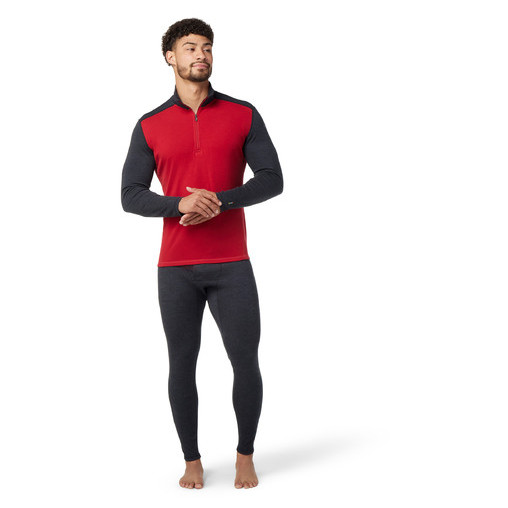 Tricou funcțional bărbați Smartwool M CLASSIC THERMAL MERINO BL 1/4 ZB