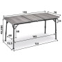 Masă Brunner Elùtop Compack Square 100